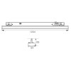 Lištové LED svítidlo TRITO LT150B 61W 120° (Barva světla Denní bílá)