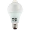 175934 3 rll 317 led zarovka s pir cidlem a60 e27 8w tepla bila