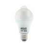 175934 4 rll 317 led zarovka s pir cidlem a60 e27 8w tepla bila