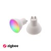 315653 smart led zarovka gu10 zigbee rgbcct zb5w rgb tepla bila 5w