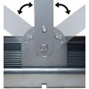 35460 7 led halove osvetleni 60w denni bila thin