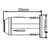 Dotykový stmívač ZDS1 12 24V