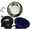 4099 10 pojezdove zemni led svitidlo road 12v 2w 24led tepla bila