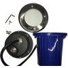 4099 7 pojezdove zemni led svitidlo road 12v 2w 24led tepla bila