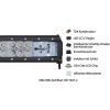 455 12 led pracovni svetlo 36w bar 10 30v