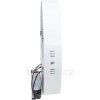 Bílý přisazený LED panel 166mm 12W teplá bílá