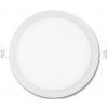 4964 4 stmivatelny bily kruhovy vestavny led panel 600mm 48w tepla bila