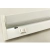 Bílé výklopné LED svítidlo pod kuchyňskou linku GANYS (Délka 36cm, Výkon 5,5W)