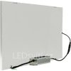 Stmívatelný stříbrný vestavný LED panel 600x1200mm 72W denní bílá