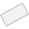 Stmívatelný stříbrný vestavný LED panel 600x1200mm 72W denní bílá