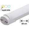 LED zářivka 60cm 10W mléčný kryt teplá bílá
