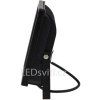 618 8 cerny led reflektor 24v ac dc 20w denni bila