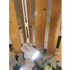 Bílý 3 fázový lištový LED reflektor denní bílá (Výkon 40W)