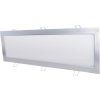 Stříbrný vestavný LED panel 300x1200mm (Barva světla Teplá bílá, Stmívatelnost Stmívatelný, Výkon 48W)