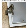 Bílý vestavný LED panel 300x1200mm 48W (Barva světla Teplá bílá, Stmívatelnost Stmívatelný, Výkon 48W)
