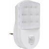 7338 8 led nocni svetlo s pohybovym cidlem 1w