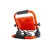 7347 1 oranzovy led reflektor se stojanem 50w denni bila