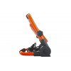 7347 5 oranzovy led reflektor se stojanem 50w denni bila