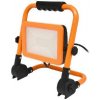Oranžový LED reflektor se stojanem 50W denní bílá