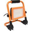 7347 9 oranzovy led reflektor se stojanem 50w denni bila