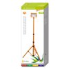 7350 9 oranzovy led reflektor s teleskopickym stojanem 30w denni bila