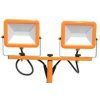 7353 8 oranzovy led reflektor s teleskopickym stojanem 2x30w denni bila