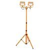 7353 oranzovy led reflektor s teleskopickym stojanem 2x30w denni bila