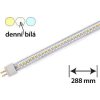 753 5 led trubice t5 g5 288mm 4w ciry kryt denni bila