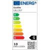 756 2 stmivatelna stribrna led lampicka matrix 10w cct