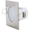 7902 1 led vestavne bodove svitidlo bono s matt chrome 5w tepla bila