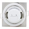 7902 9 led vestavne bodove svitidlo bono s matt chrome 5w tepla bila