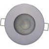 8055 chrom vestavne podhledove led svitidlo 7 5w denni bila ip44 230v