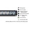 880 8 led pracovni svetlo 100w bar 9 32v