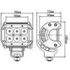 890 5 led pracovni svetlo 18w bar 10 30v