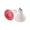 94506 barevna led zarovka gu10 3w60d cervena