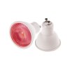 Barevná LED žárovka GU10 3W60D Červená