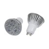 Barevná LED žárovka GU10, Žlutá 3,6W