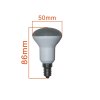 LED žárovka E14 S-180 (Barva světla Teplá bílá, Výkon 5W)