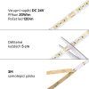 LED pásek 24V 600 vnitřní (Barva světla Teplá bílá, Stupeň krytí IP20 - vnitřní, Výkon 20W/m)