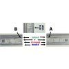 95097 led pasek 10w m rgb 230v