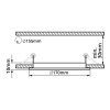 LN12 LED panel kulatý 171mm (Barva světla Teplá bílá, Stmívatelnost Nestmívatelný, Výkon 12W)