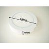 95535 17 led panel 12w prisazeny kulaty 166mm tepla bila