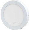 LED panel 12W přisazený kulatý 166mm teplá bílá