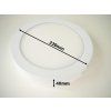 95547 16 pl18 led panel 18w prisazeny kulaty 220mm denni bila