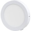 95547 17 pl18 led panel 18w prisazeny kulaty 220mm denni bila