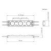 96279 4 led modul 1 5w 833 160 12v led modul 1 5w 833 160 12v 1 5w