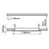 LN24 LED panel kulatý 300mm (Barva světla Denní bílá, Stmívatelnost Nestmívatelný, Výkon 24W)