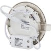 chromový kruhový vestavný LED panel 120mm (Barva světla Denní bílá, Stmívatelnost Stmívatelný, Výkon 6W)