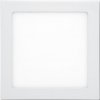 Stmívatelný bílý vestavný LED panel 300x300mm 24W denní bílá