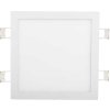 Stmívatelný bílý vestavný LED panel 300x300mm 24W denní bílá